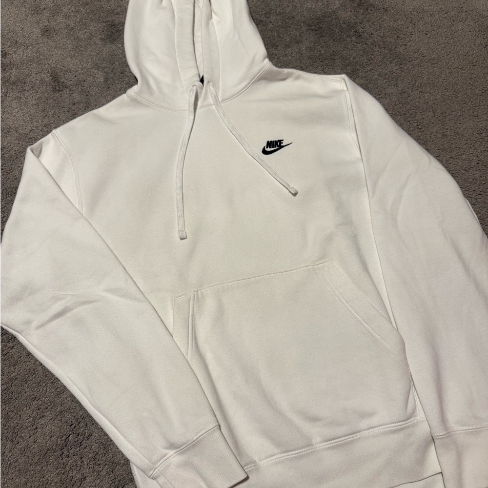 Nike White Hoodie